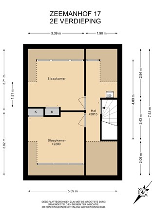 Floorplan - Zeemanhof 17, 1433 LM Kudelstaart